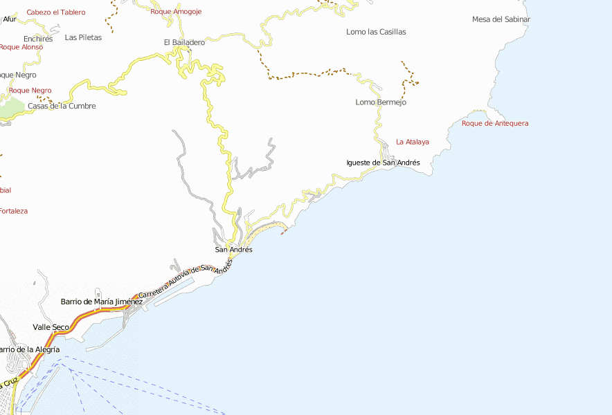 Mapa Las Gaviotas 